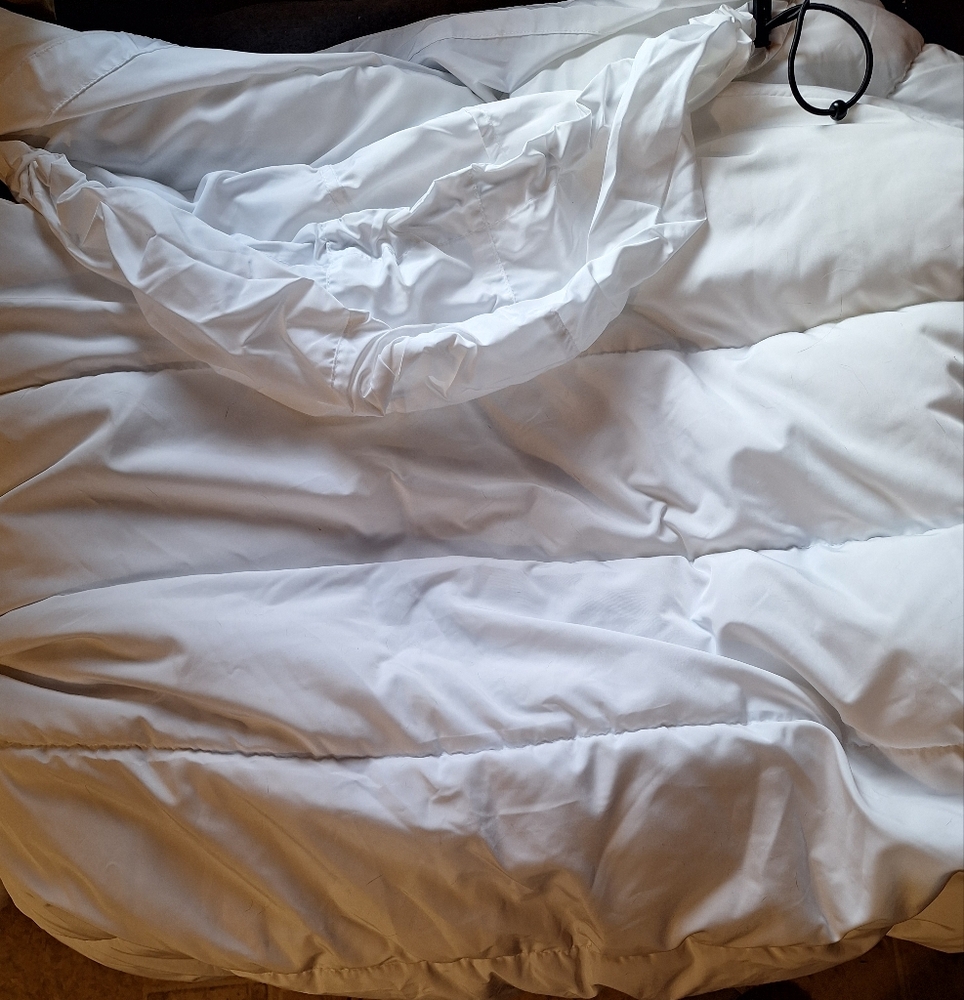 Urban Outfitters White Puffer Jacket